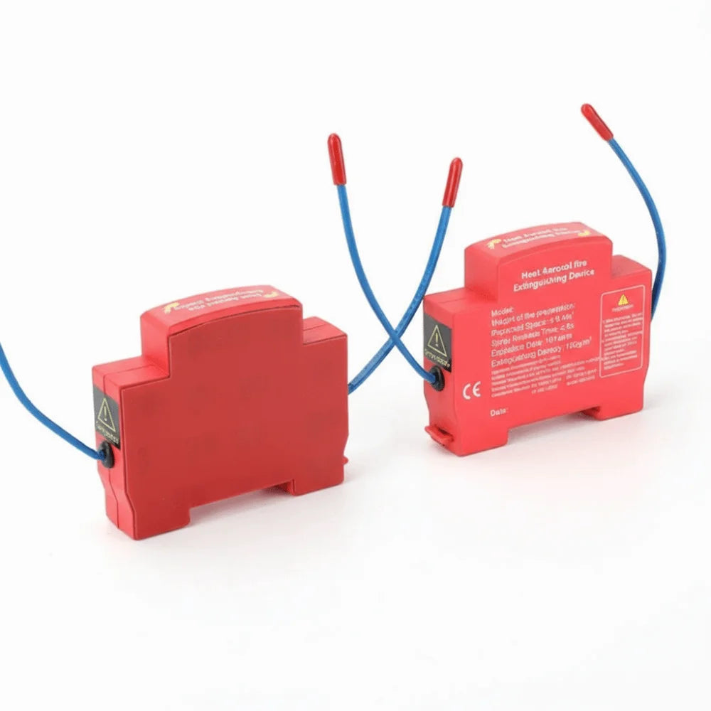🔥 Flame Safe Hub – DIN Rail Fire Retardant Device | Dual-Line, Automatic & Non-Polluting Household Fire Extinguisher