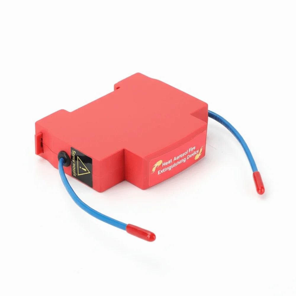 🔥 Flame Safe Hub – DIN Rail Fire Retardant Device | Dual-Line, Automatic & Non-Polluting Household Fire Extinguisher