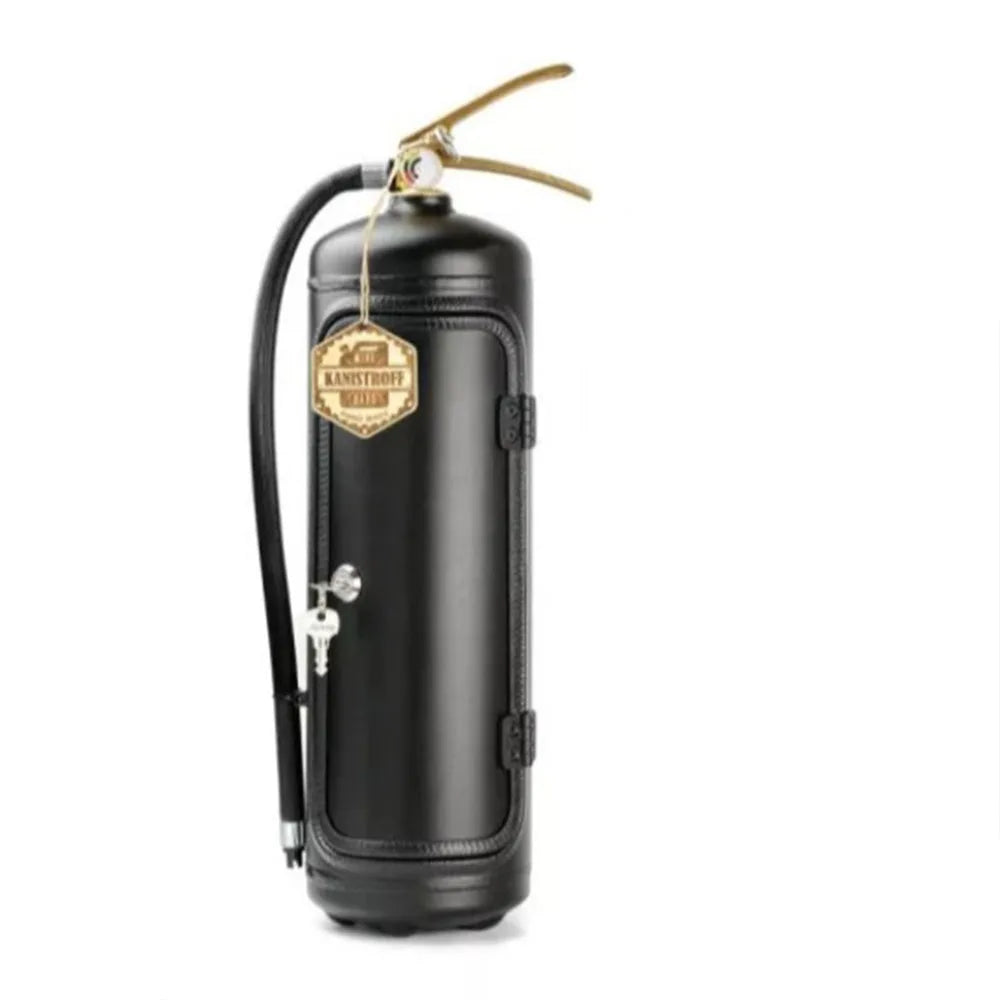 🔥 Flame Safe Hub – Mini Whisky Bottle Fire Extinguisher | Portable Bar-Style Fire Safety & Decorative Wine Storage